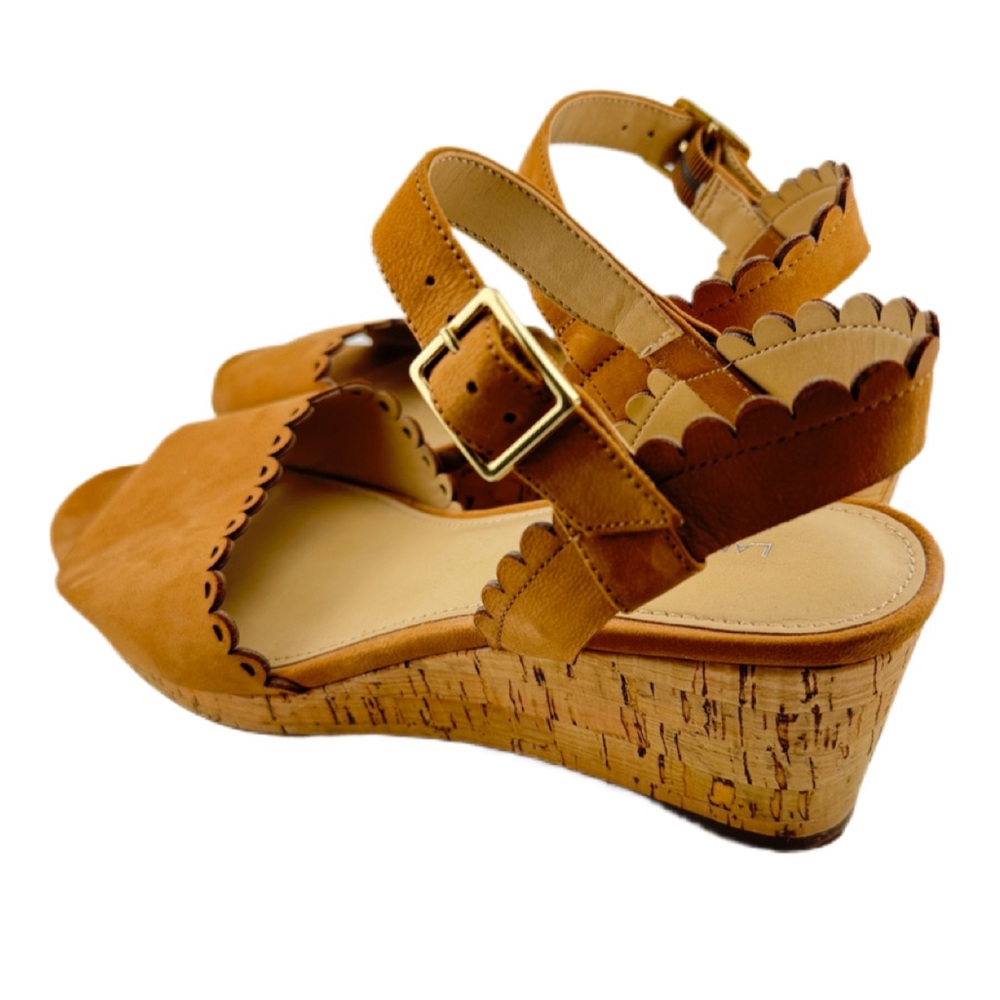 Lands’ End Wedge Sandals - Picture 4 of 7